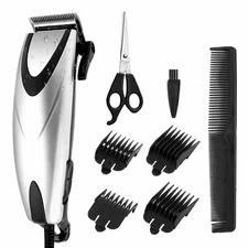 ​​Electric Hair Clipper Trimmer Kit Men ​​Corded Cutting Machine Barber Salon US