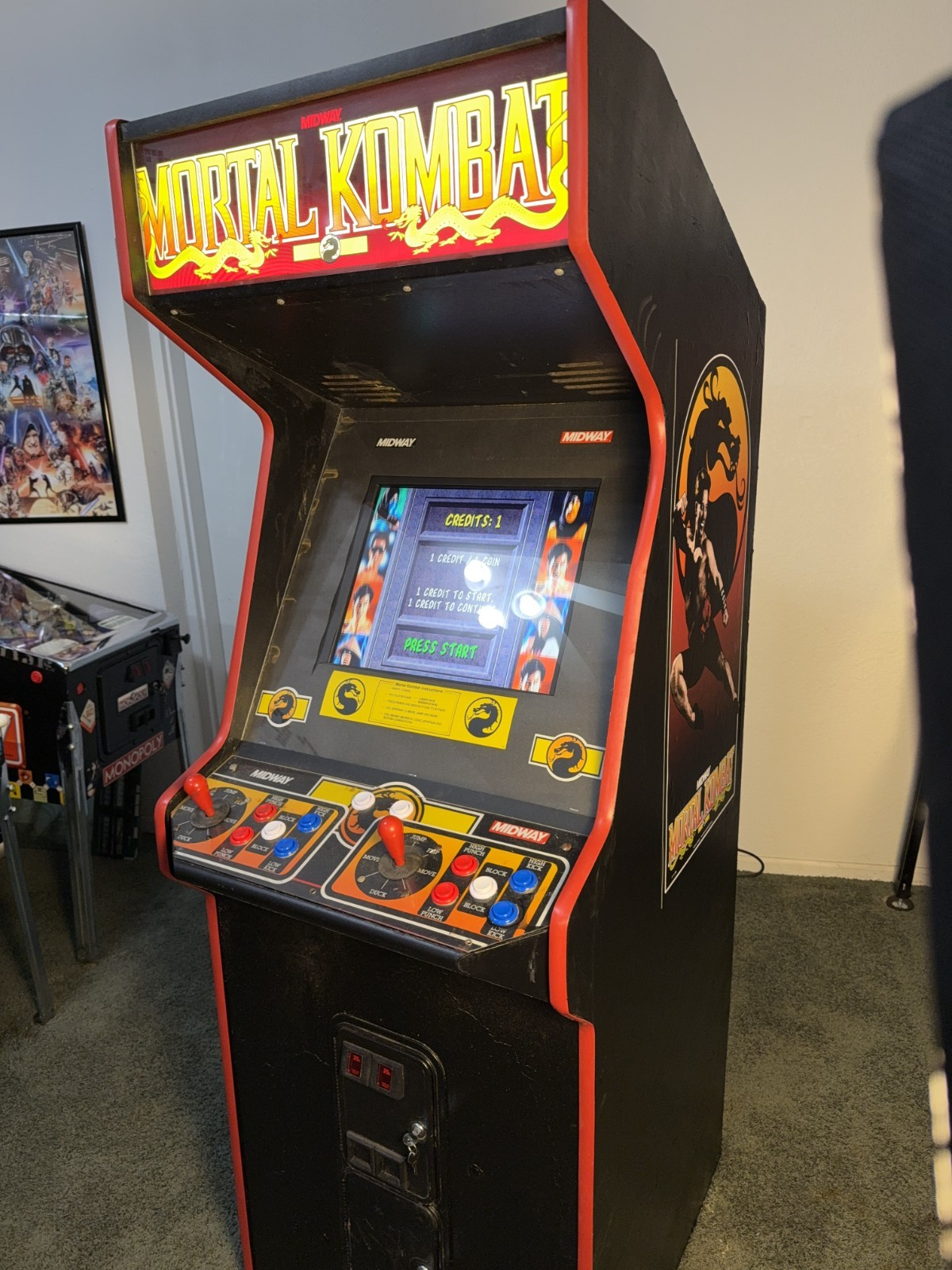 Mortal Kombat Arcade Machine | eBay