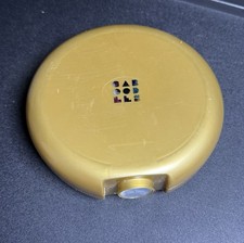 CABOODLES Round Cosmic Cosmetic Make-Up Case Compact Style Mirror Gold RC 