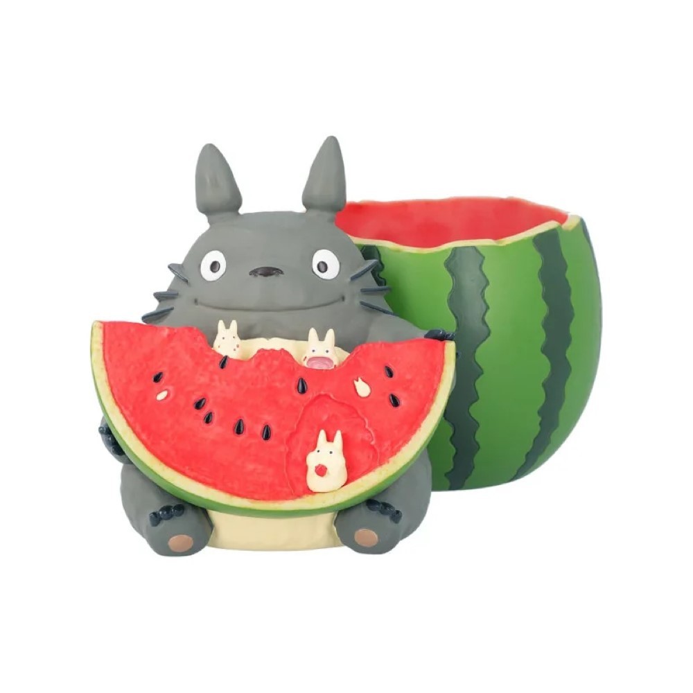 Pot Totoro Pastèque une touche de nostalgie poétique pour vos plantes vertes