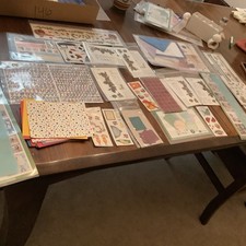 Large Lot Of Creative Memories Scrapbooking Supplies