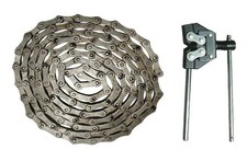 2040 Roller Chain 50 Foot Roll 1" Extended Pitch x 5/16" Width Chain Breaker