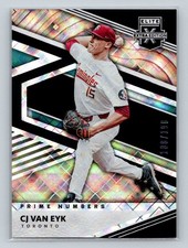 2020 Panini Elite Extra Edition #42 CJ Van Eyk Prime Numbers A #/198