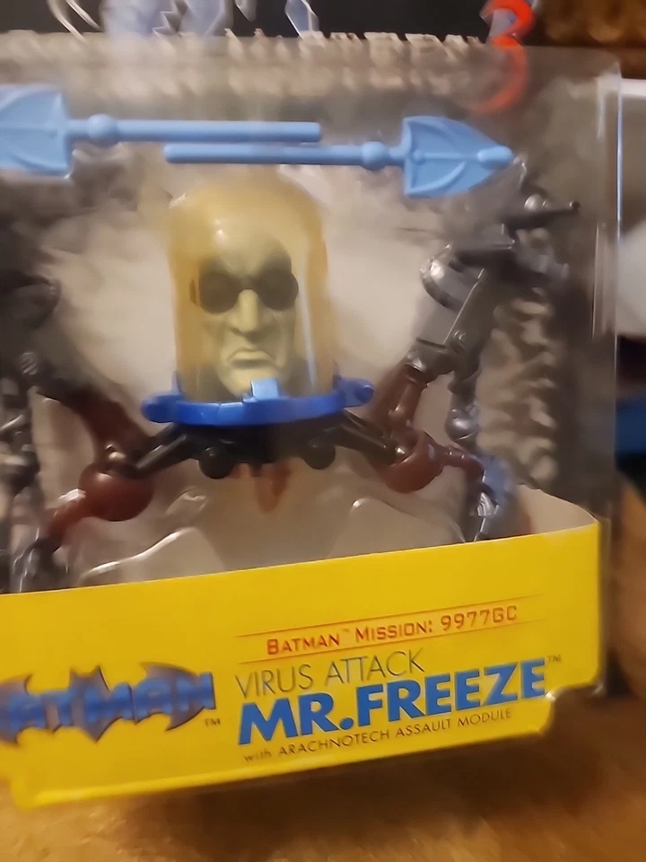 Figura Kenner Hasbro 2000 Batman Mission Masters 3 Virus Attack Mr Freeze Foto 2 de 4