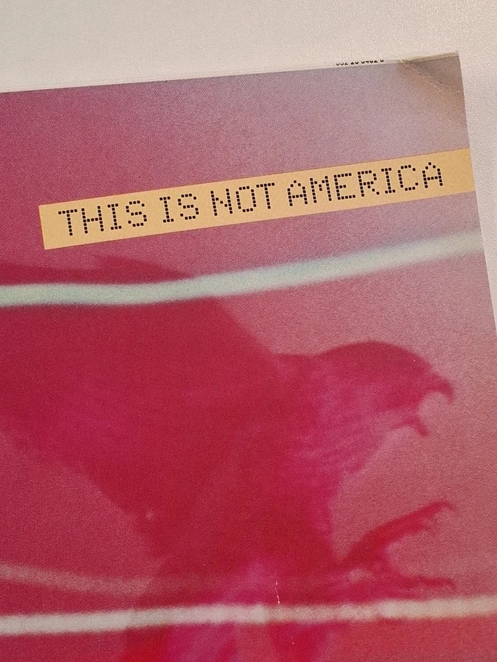 Bowie & Metheny Group - This Is Not America Maxi Single 45 rpm Vinyl LP - Bild 2 von 4