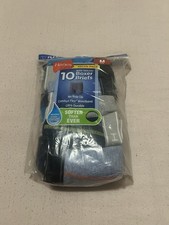 Hanes Boys Boxer Briefs 10-Pack Ultra Durable Wicking Fabric Medium, Size 8-10