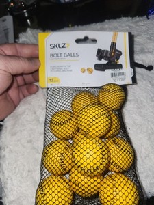 SKLZ Bolt Balls Soft Micro Training Balls - 12 Pack - Yellow