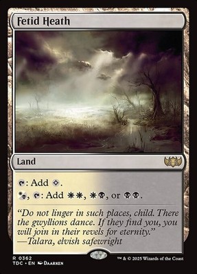 Fetid Heath 362 R Normal TDC MTG NM