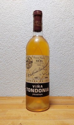 Viña Tondonia Blanco Reserva 1989 - Weißwein Barrique - Sammlerstück