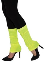 1980's Leg Warmers Neon Green 