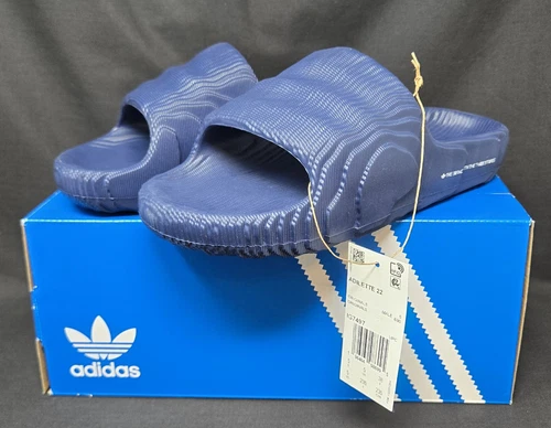 Adidas Adilette 22 IG7497 Uomo Taglia 5 Navy NUOVE