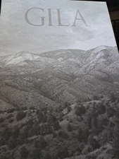 Gila By Michael Berman. The Enduring Silence. Radical Visions. Signed Print