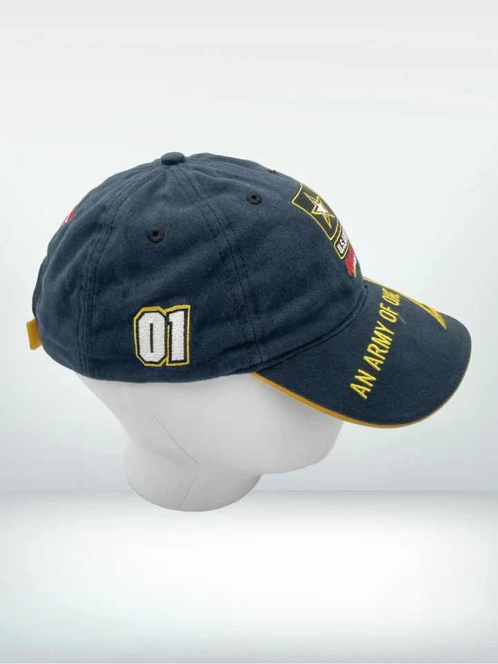 Gorra de béisbol NASCAR de carreras del ejército de Estados Unidos talla única un ejército de una persecución auténtica Foto 3 de 4