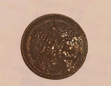 RUSSIA EMPIRE 2 KOPEKS 1865 OLD COPPER COIN