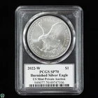 2022-W American Silver Eagle Burnished PCGS SP70 - US Mint Private Auction