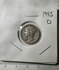 1943-D 10C Mercury Dime %90 Silver