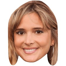 Mitsy Sanderson Smile Celebrity Mask, Flat Card Face, Fancy Dress Mask