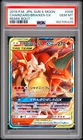 2019 POKEMON JAPANESE SUN & MOON REMIX BOUT #008 CHARIZARD & BRAIXEN GX PSA 10