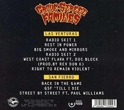 Las Venturas / San Fierro by GROVE STREET FAMILIES [Audio CD]