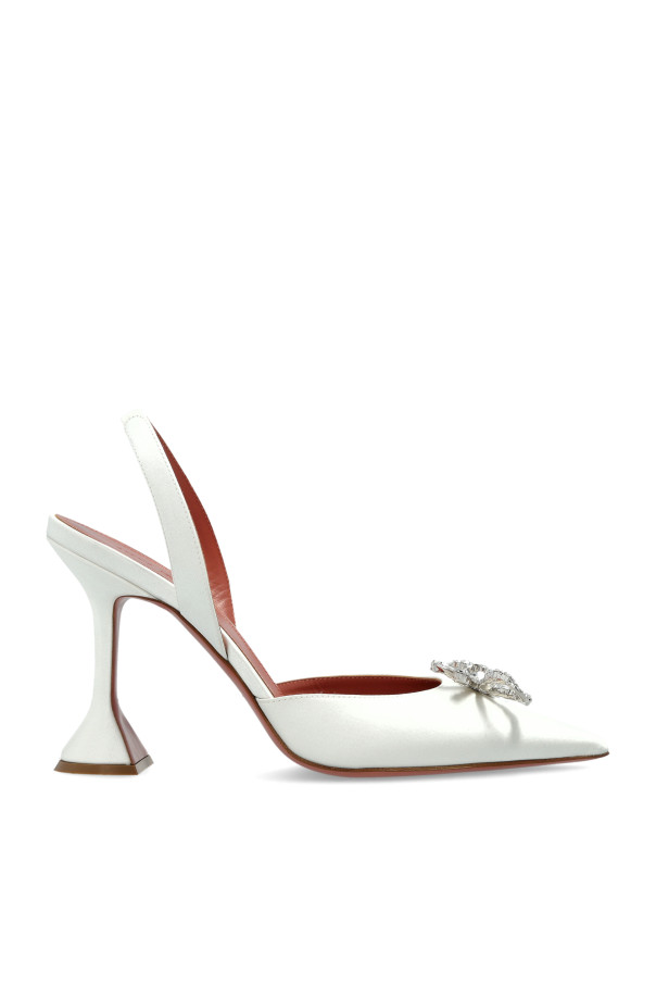 Amina Muaddi - Women - Heeled shoes ''Rosie'' - White
