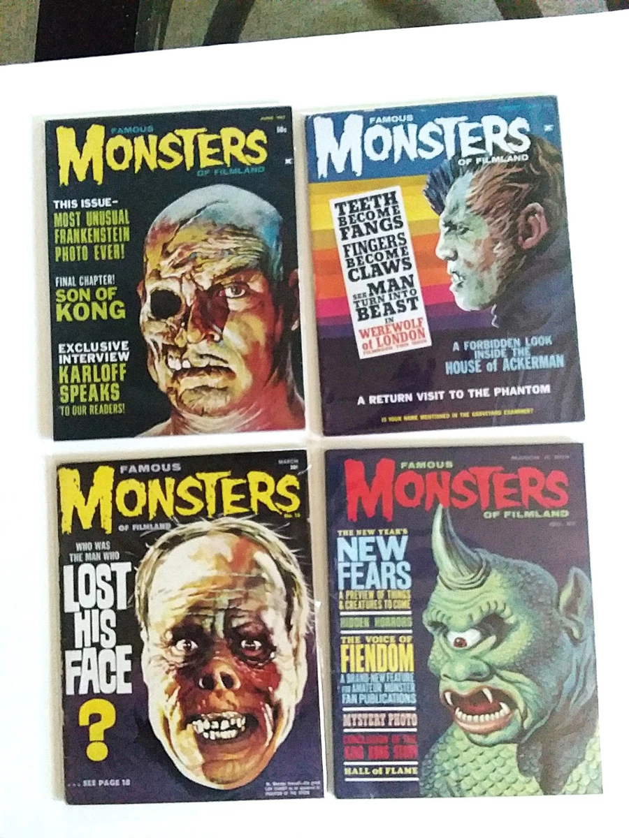 Famous Monsters Magazines for sale - eBay