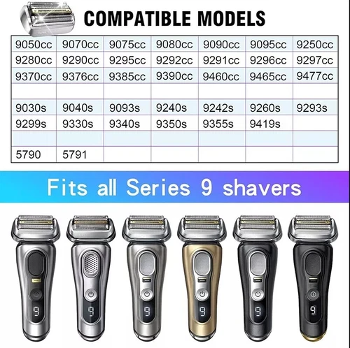 Braun 92S Series 9 Replacement Blade for Series 9 Electric Shaver Foil Box heads - Picture 9 of 12