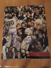 Pirates Steve Blass Bob Robertson Manny Sanguillen Dave Cash signed 8x10 WCOA 