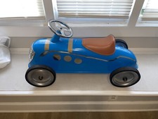 Baghera 806 Rider Kids Ride On Peugeot Porteur Darl Mat Blue 3 Years NEW Rare