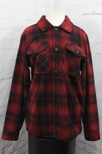 ThirtyTwo Drifter Polar Fleece Reversible Jacket, Men's Small, Black / Red New