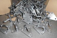 Dreiloch Planenhaken Stahl