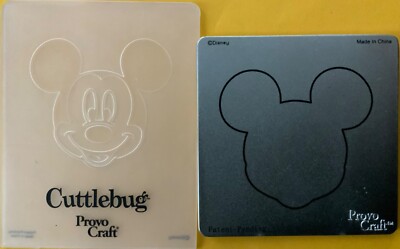 Disney Mickey Mouse Cuttlebug Sizzix Stanze & Prägefolder