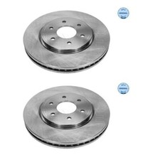 2x Meyle 36-15 521 0033 Bremsscheibe Vorne für Nissan Pathfinder III