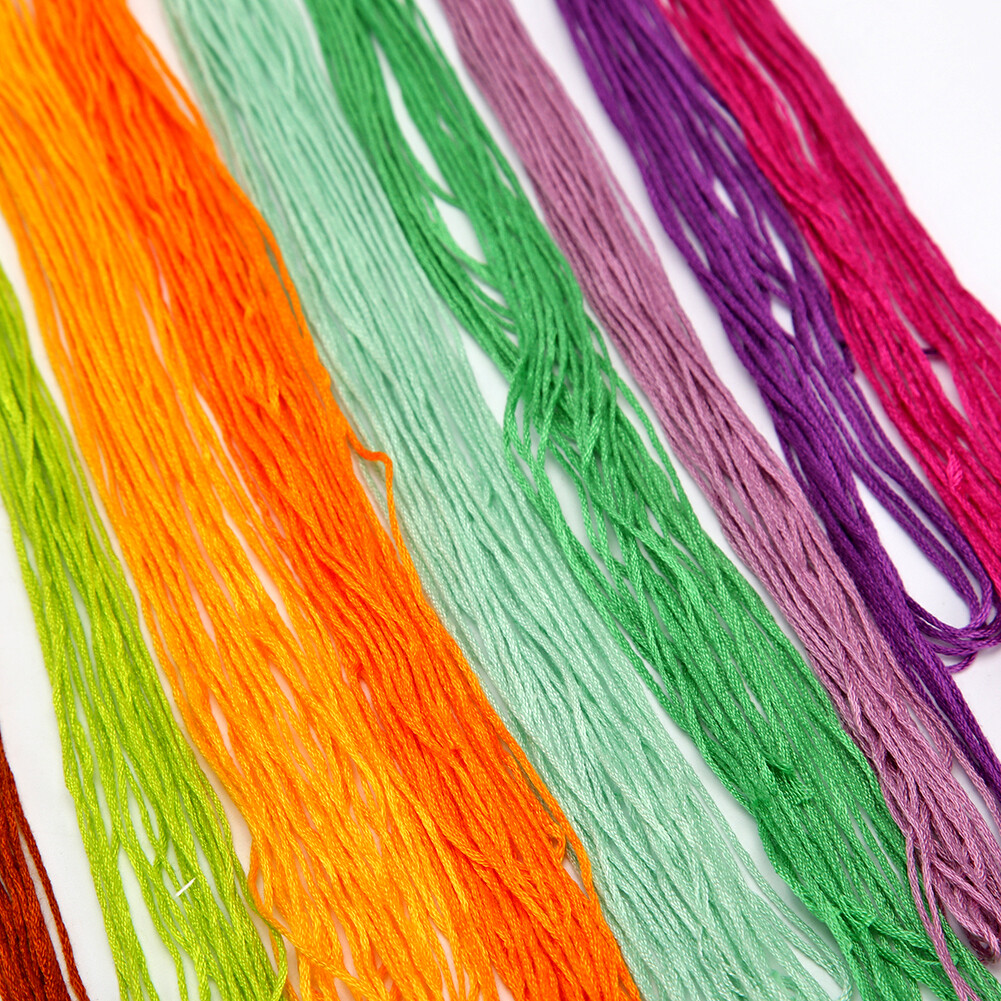 Naughty Cat Cotton Stamped Embroidery Cross Stitch Kits with Pattern