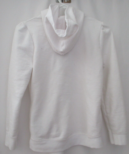 DISNEY ZARA KIDS 13-14 DAISY DUCK WHITE HOODIE - AS IS - Picture 4 of 11