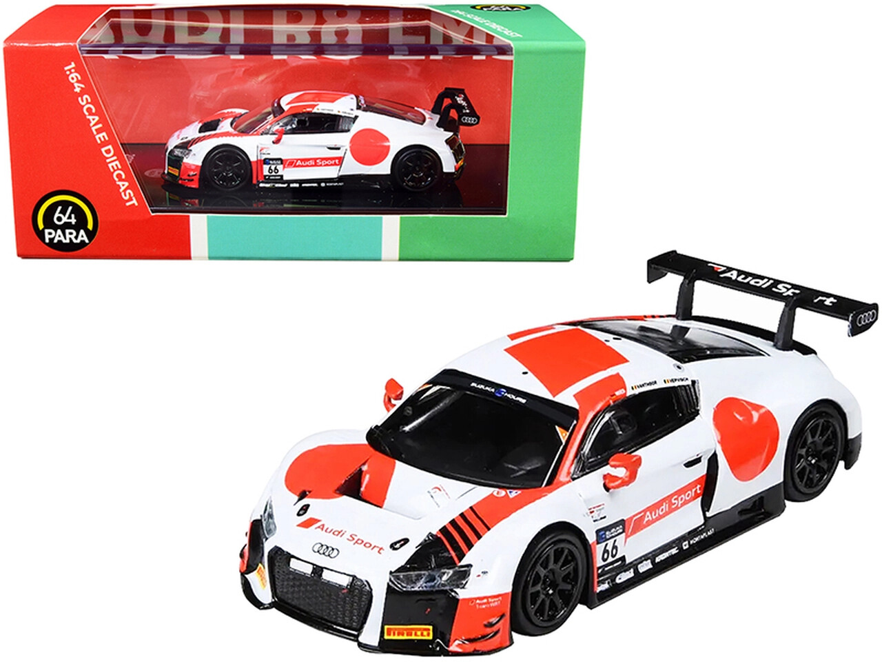 Paragon 1:64 Audi R8 LMS #66 10hr Suzuka WRT 2018 - New