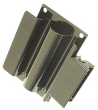 Shovel Holder Spring Loaded Black Steel