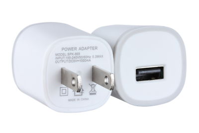 Akiko Electronics Rapid Speed [Matte White] Universal USB Power Charger