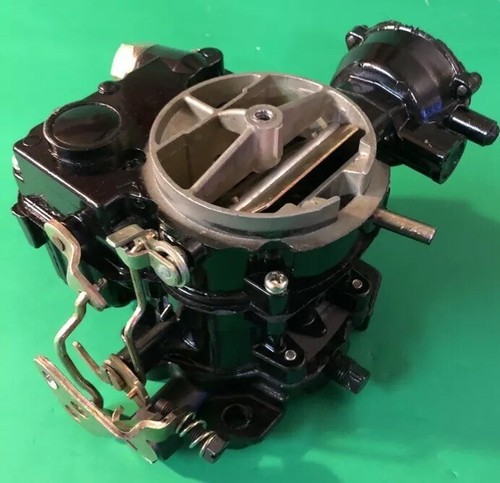 MARINE CARBURETOR 2GC 2 BARREL ROCHESTER MCM 470 17057132 ELECTRIC CHOKE MERC - Foto 4 di 5