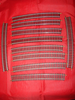 Jouef 846 Ho 1 Aiguillage de Coupure Droit Manuel R = 385 mm Rail Laiton