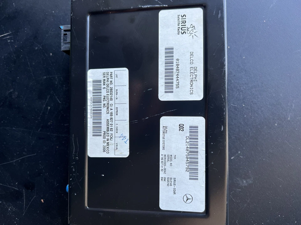 🔥🔥🔥2006 2007 2008 MERCEDES BENZ RADIO SATELITAL MÓDULO SIRUS 28032140 Foto 4 de 4