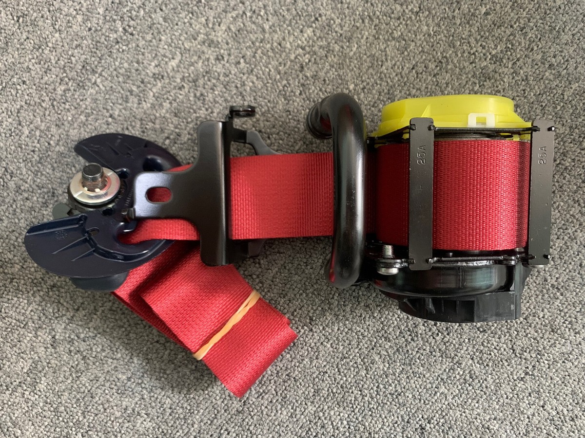 OEM 88810-AR000LCR Seat Belt Front/Left Driver Red for Genesis