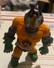 VTG 1993 TMNT Sewer Heroes Rhinoman Rocksteady 5 Action Figure