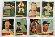 1961 TOPPS BASEBALL FINISH YOUR SET #1-589 U PICK TRIMMED SEE PICS FOR CONDITION