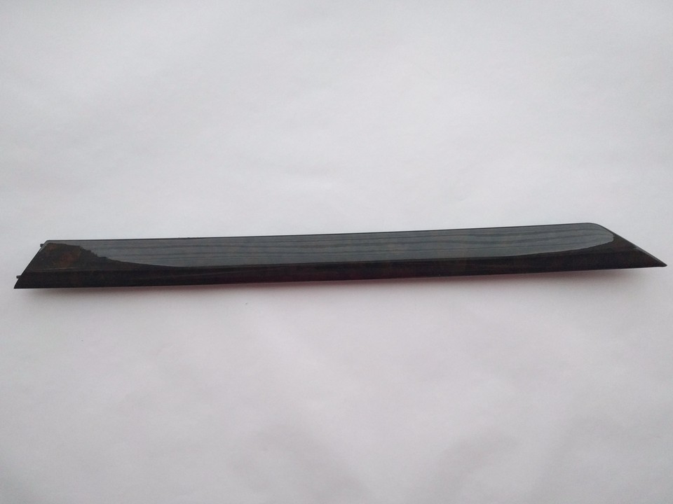 Genuine BMW E46 Door trim. Horizontal wood trim with metal and plastic