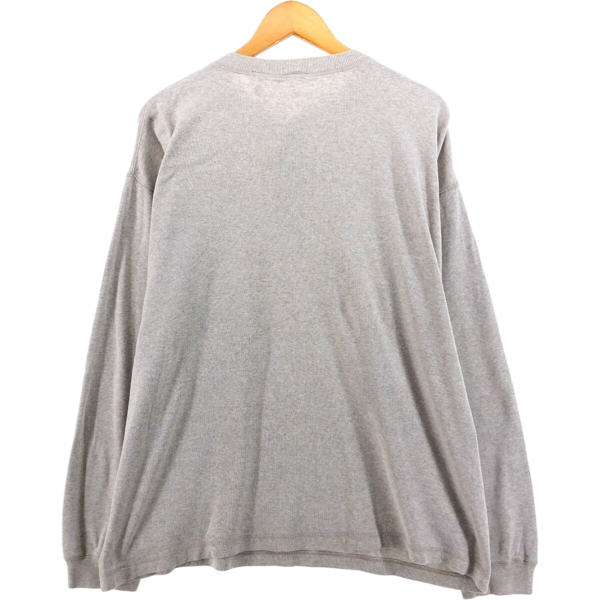 トップス 90s OLD GAP Henley Neck Tee vintage 90'S GAP Old Gap Henley neck thermal long T-shirt Men's L