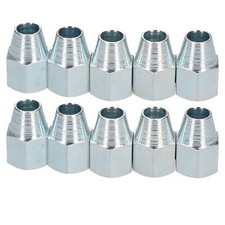 Female Brake Pipe Union Fittings Fixings for Copper Nickel Pipes 1/4 - 1/2 Pipe