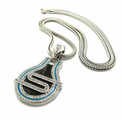 ICED HIP HOP RAPPER 50CENT STREET PENDANT & 36