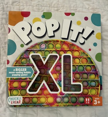 NEW Chuckle & Roar Pop It! XL The Jumbo Never-Ending Bubble Popping Fidget