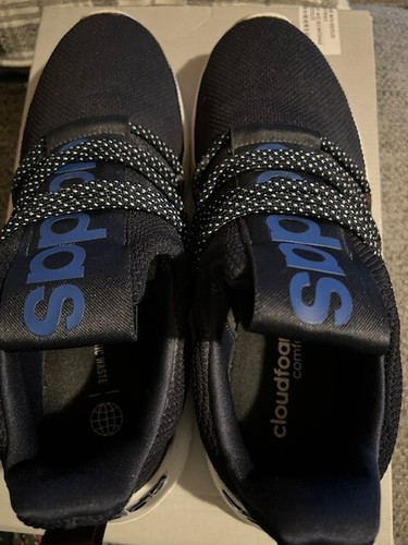 Adidas Lite Racer Adapt 5.0 Men Slip-On Sneaker Size 8.5 M Running Navy Royal VG - Picture 3 of 11