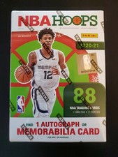Panini 2020-21 NBA Hoops Basketball Box (88 Cards) Exclusive Rookie Sweaters